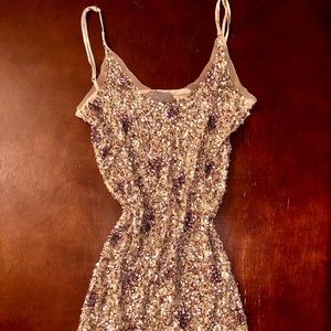 Gold Sequence dress